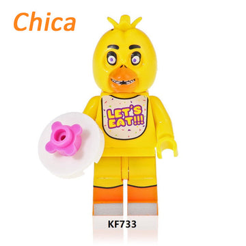 Chica_the_Chicken_Five_Nights_at_Freddy_Brick_Minifigures_Custom_Set